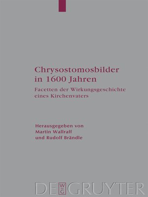 cover image of Chrysostomosbilder in 1600 Jahren
